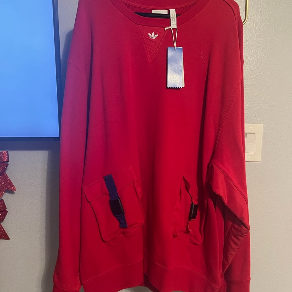 RARE Adidas CNY CREW Sweatshirt Mens XL